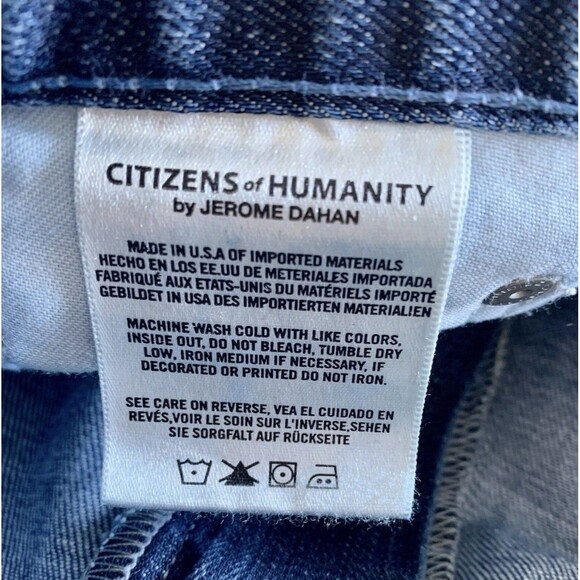 Citizens of Humanity Sid Classic Straight Medium Wash COH Stretch Jean Men 34X29 - Picture 11 of 13